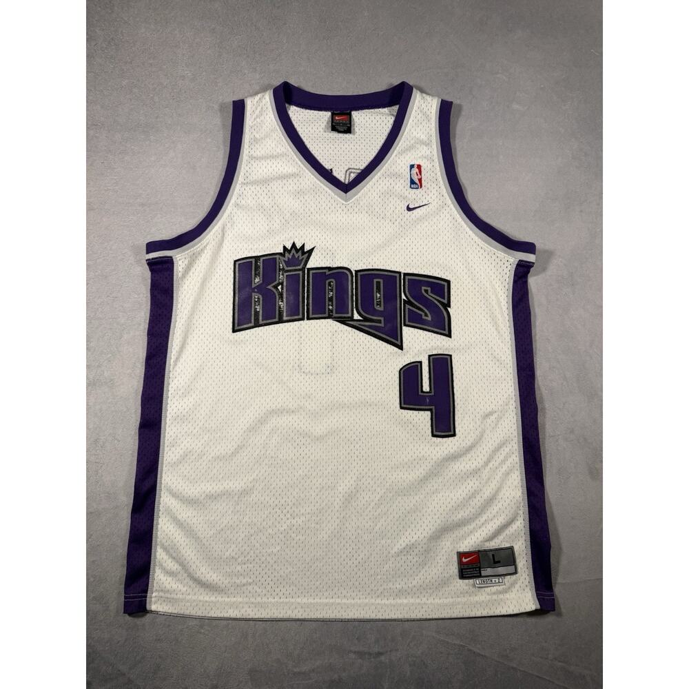 Vtg Sacramento Kings Chris Webber Swingman Jersey NBA Basketball Nike Size Large